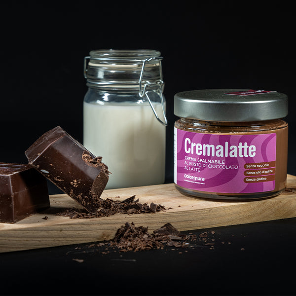 CremaLatte- Crema Al Cioccolato Al Latte - Senza Glutine