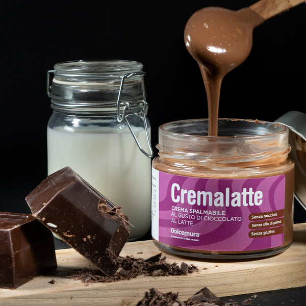 CremaLatte- Crema Al Cioccolato Al Latte - Senza Glutine