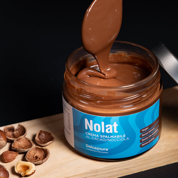 Nolat - Crema Al Cacao E Nocciola - Vegan🌿 - Senza Glutine e Senza Lattosio