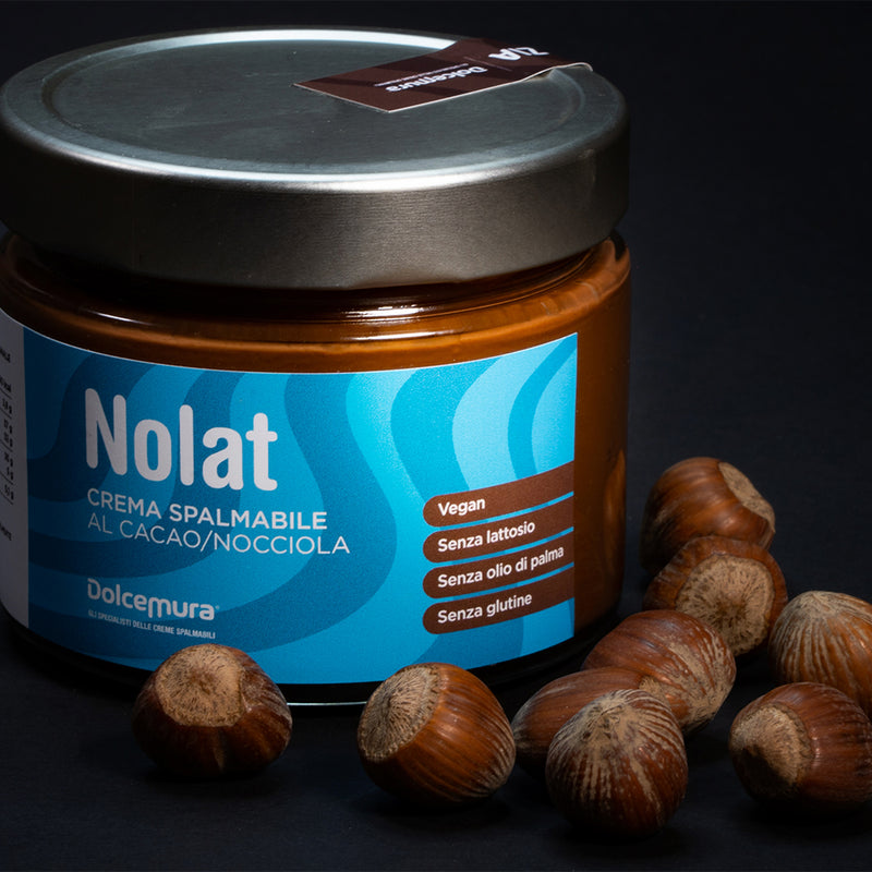 Nolat - Crema Al Cacao E Nocciola - Vegan🌿 - Senza Glutine e Senza Lattosio