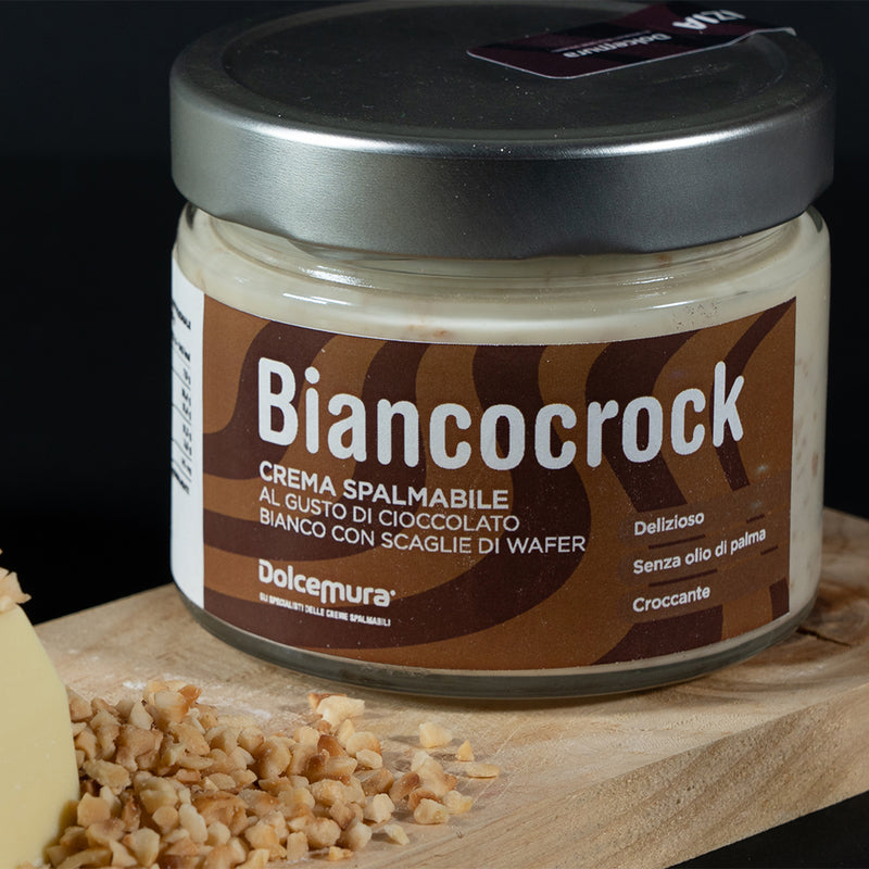 BiancoCrock - Crema Al Cioccolato Bianco Con Wafer