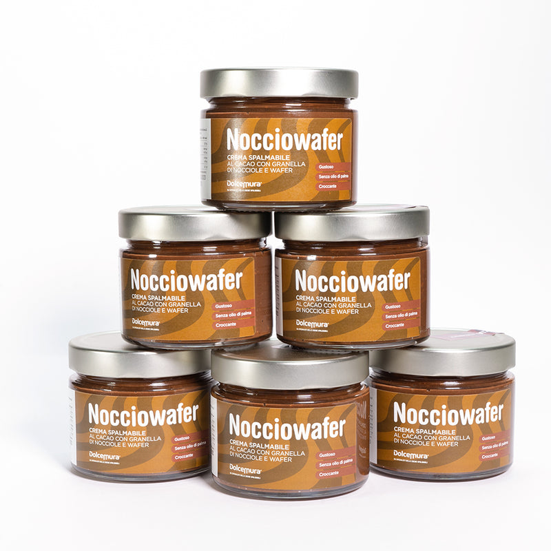 NoccioWafer- Crema Al Cacao Con Granella Di Nocciole E Wafer