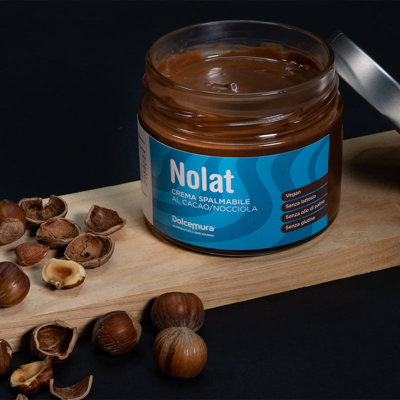 Nolat - Crema Al Cacao E Nocciola - Vegan🌿 - Senza Glutine e Senza Lattosio